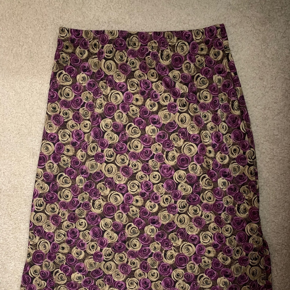 A.Byer Floral Pattern Skirt